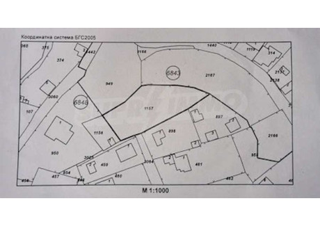 Działka na sprzedaż - с. Кокаляне/s. Kokaliane София/sofia, Bułgaria, 979 m², 127 942 USD (523 282 PLN), NET-99894430