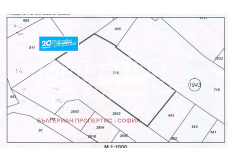 Działka na sprzedaż - в.з.Бояна/v.z.Boiana София/sofia, Bułgaria, 1983 m², 163 358 USD (682 835 PLN), NET-93632929